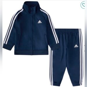Adidas 18 Months 2pc Tracksuit Set Navy